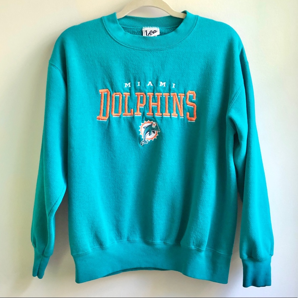 Vintage NFL | Miami Dolphin Embroidered Sweatshirt